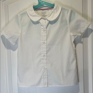 French Toast Kids Classic White Button Down Shirt size 6